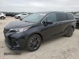 2022 Toyota Sienna XSE z VIN 5TDXRKEC8NS097343, wystawiony jako Copart lot #49737925 z przebiegiem 34 876 mil mil oraz Szkoda całkowita • Salvage title. Historia ofert i sprzedaży dostępna na DreamBid. Obrazek 1.