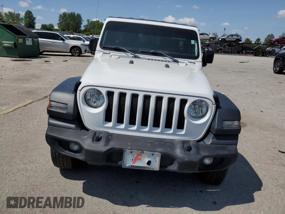2020 Jeep Wrangler Unlimited Sport S z VIN 1C4HJXDN0LW209092, wystawiony jako Copart lot #58523675 z przebiegiem 68 688 mil mil oraz Czysty tytuł • Clean title. Historia ofert i sprzedaży dostępna na DreamBid. Obrazek 5.