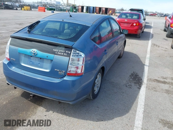 2007 Toyota Prius z VIN JTDKB20U677595987, wystawiony jako IAAI lot #41876974 z przebiegiem 218 650 mil mil oraz . Historia ofert i sprzedaży dostępna na DreamBid. Obrazek 4.