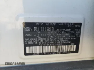 2013 Subaru Outback Limited with VIN 4S4BRDSC9D2251716, listed as a Copart auction lot 54393425 with 148,100 mi miles and Salvage title. Bid and sale history available at DreamBid. Image 13.