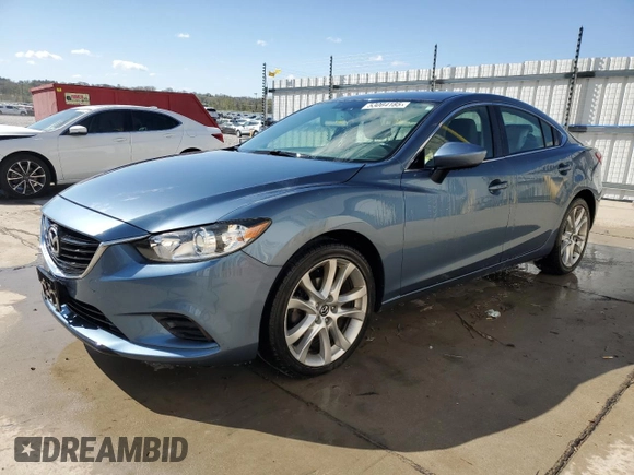 2014 Mazda 6 i Touring with VIN JM1GJ1V60E1160055, listed as a Copart auction lot 53064185 with 172,954 mi miles and Salvage Title. Bid and sale history available at DreamBid. Image 1.