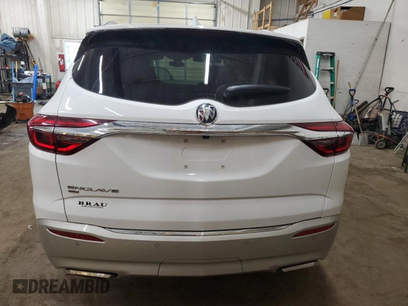 2020 Buick Enclave Premium with VIN 5GAEVBKW0LJ285528, listed as a Copart auction lot 46955235 with 53,196 mi miles and Salvage Title. Bid and sale history available at carsss.com. Image 6.