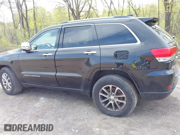 2014 Jeep Grand Cherokee Limited with VIN 1C4RJFBG9EC258590, listed as a IAAI auction lot 42178333 with 125,861 mi miles and . Bid and sale history available at DreamBid. Image 14.