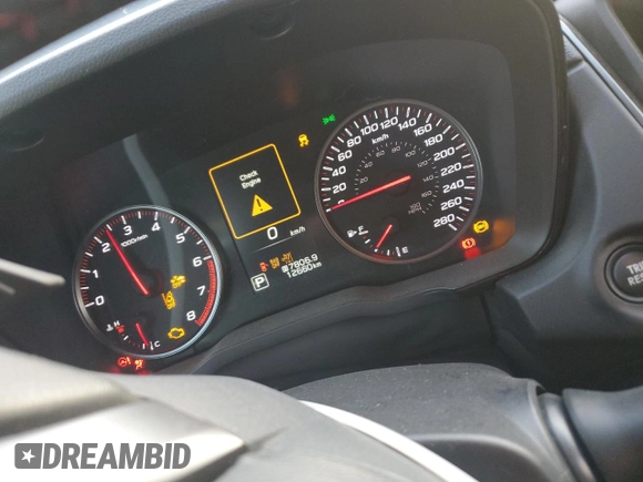 2023 Subaru WRX Premium с VIN JF1VBAH63P8814871, выставлен на аукционе Copart как лот 75475074 с пробегом 12 660 миль миль и Списание • Salvage title. История ставок и продаж доступна на DreamBid. Изображение 9.
