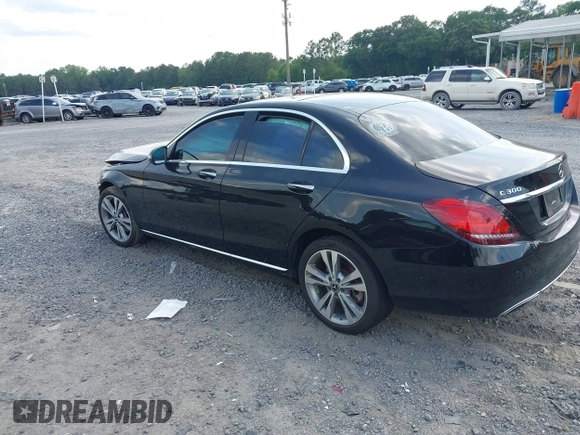 2019 Mercedes-Benz C 300 with VIN 55SWF8EB7KU301367, listed as a IAAI auction lot 42285737 with 104,859 mi miles and . Bid and sale history available at DreamBid. Image 3.