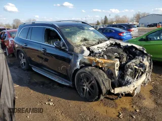 2021 Mercedes-Benz GLS 450 with VIN 4JGFF5KE2MA465292, listed as a Copart auction lot 45435094 with Not Provided miles and . Bid and sale history available at DreamBid. Image 4.