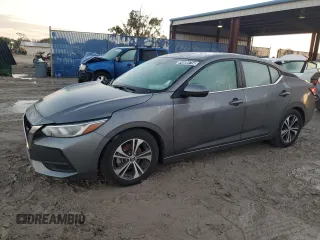 2022 Nissan Sentra SV with VIN 3N1AB8CV6NY241212, listed as a Copart auction lot 74699714 with 50,822 mi miles and Salvage Title. Bid and sale history available at carsss.com. Image 1.