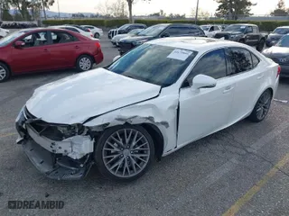 2015 Lexus IS 250 with VIN JTHBF1D23F5062561, listed as a IAAI auction lot 41679995 with 134,854 mi miles. Bid and sale history available at carsss.com. Image 2.