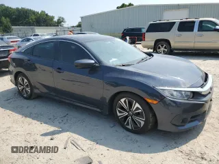2017 Honda Civic Sedan EX-T with VIN 19XFC1F32HE026353, listed as a Copart auction lot 67350684 with 0 mi miles and Salvage Title. Bid and sale history available at carsss.com. Image 4.