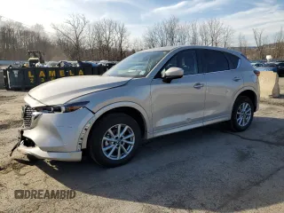 2024 Mazda CX-5 S Carbon Edition with VIN JM3KFBCL4R0490312, listed as a Copart auction lot 48994595 with 5,844 mi miles and Salvage Title. Bid and sale history available at DreamBid. Image 1.