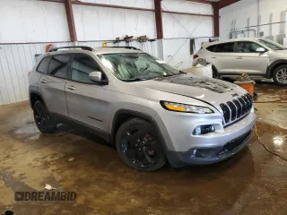 2018 Jeep Cherokee Latitude with VIN 1C4PJLCX4JD523943, listed as a Copart auction lot 63207675 with Not provided miles and Salvage title. Bid and sale history available at DreamBid. Image 4.