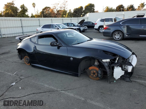 2010 Nissan 370Z Touring with VIN JN1AZ4EH9AM504978, listed as a Copart auction lot 80765274 with Not Provided miles and Salvage Title. Bid and sale history available at carsss.com. Image 4.
