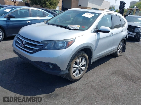 2014 Honda CR-V EX-L with VIN 2HKRM3H75EH563098, listed as a IAAI auction lot 42151583 with 152,882 mi miles and . Bid and sale history available at carsss.com. Image 17.