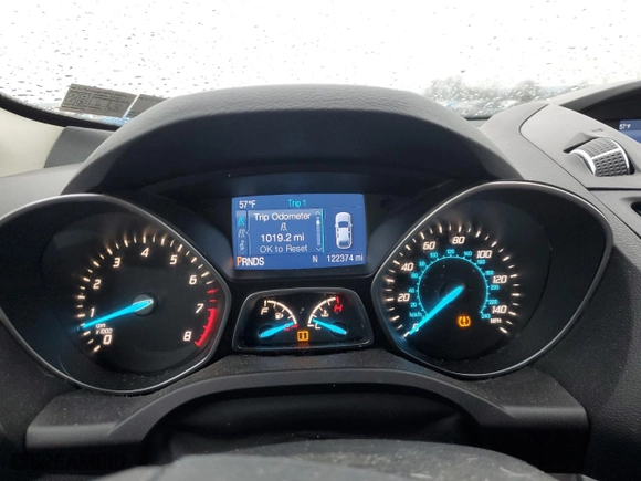 2015 Ford Escape SE with VIN 1FMCU0G74FUC84573, listed as a Copart auction lot 53119235 with 122,374 mi miles and Clean Title. Bid and sale history available at carsss.com. Image 9.