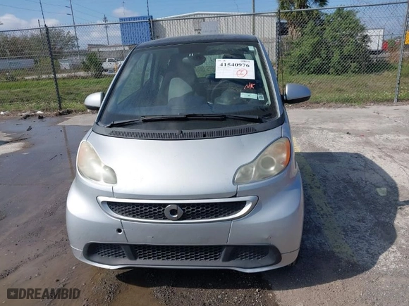 2012 Smart fortwo Pure with VIN WMEEJ3BA1CK560131, listed as a IAAI auction lot 41540976 with NaN miles. Bid and sale history available at carsss.com. Image 6.