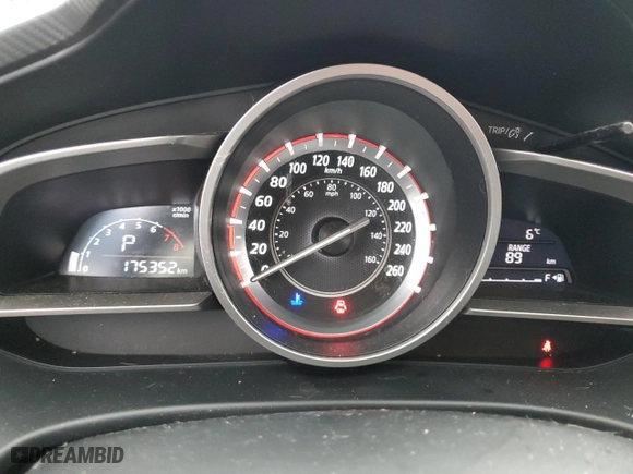 2014 Mazda Mazda3 i Touring with VIN JM1BM1L72E1168185, listed as a Copart auction lot 84181304 with 175,352 mi miles and Salvage Title. Bid and sale history available at carsss.com. Image 9.