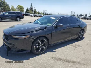 2023 Honda Accord Sport with VIN 1HGCY2F55PA026216, listed as a Copart auction lot 58084905 with 36,138 mi miles and Salvage title. Bid and sale history available at DreamBid. Image 1.