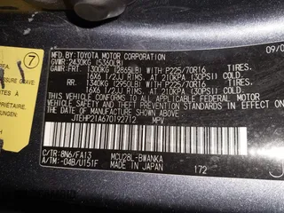 2007 Toyota Highlander z VIN JTEHP21A670192712, wystawiony jako IAAI lot #42272986 z przebiegiem 157 640 mil mil oraz . Historia ofert i sprzedaży dostępna na DreamBid. Obrazek 9.