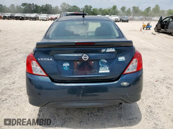 2017 Nissan Versa S Plus with VIN 3N1CN7AP0HL865796, listed as a Copart auction lot 58042775 with 53,424 mi miles and Salvage title. Bid and sale history available at DreamBid. Image 6.