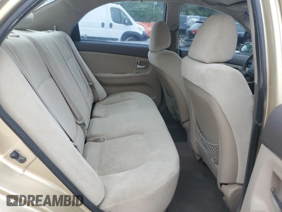 2009 Kia Spectra EX with VIN KNAFE221X95648679, listed as a Copart auction lot 55967485 with 182,740 mi miles and Non Repairable. Bid and sale history available at DreamBid. Image 10.