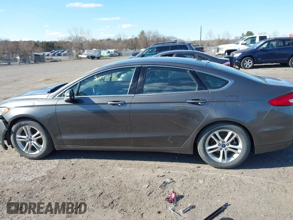 2018 Ford Fusion SE with VIN 3FA6P0HDXJR165459, listed as a IAAI auction lot 41810123 with 97,281 mi miles. Bid and sale history available at carsss.com. Image 14.