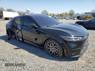 2023 Ford Mustang Mach-E GT with VIN 3FMTK4SXXPMA54255, listed as a Copart auction lot 53497145 with 8,924 mi miles and Salvage title. Bid and sale history available at DreamBid. Image 4.