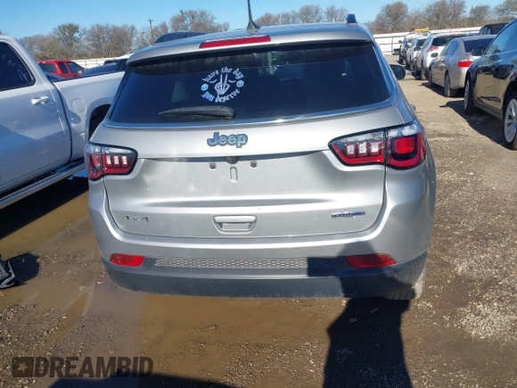 2023 Jeep Compass Latitude with VIN 3C4NJDBN5PT540587, listed as a IAAI auction lot 41214077 with 35,887 mi miles and . Bid and sale history available at DreamBid. Image 17.