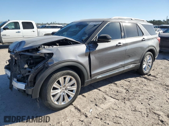 2022 Ford Explorer Limited with VIN 1FMSK7FHXNGA71290, listed as a Copart auction lot 49538665 with 46,749 mi miles and Salvage Title. Bid and sale history available at carsss.com. Image 1.