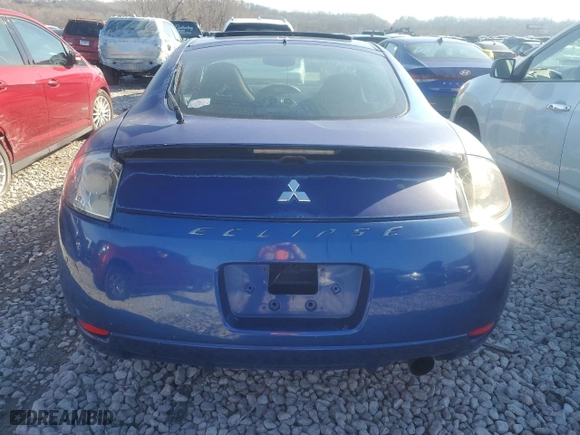 2006 Mitsubishi Eclipse GS with VIN 4A3AK24F46E036985, listed as a Copart auction lot 87156224 with 143,247 mi miles and Salvage Title. Bid and sale history available at carsss.com. Image 6.
