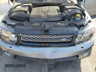2013 Land Rover Range Rover Sport HSE Lux with VIN SALSK2D42DA775937, listed as a Copart auction lot 59769845 with 89,835 mi miles and Salvage title. Bid and sale history available at DreamBid. Image 12.