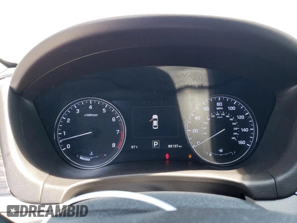 2015 Hyundai Genesis 3.8L with VIN KMHGN4JE4FU100357, listed as a Copart auction lot 68317214 with 89,137 mi miles and Salvage Title. Bid and sale history available at carsss.com. Image 9.