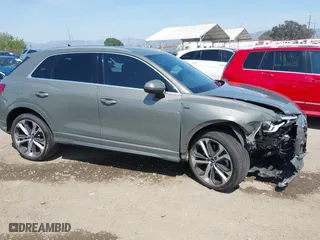 2020 Audi Q3 S line Premium Plus with VIN WA1EECF39L1060779, listed as a IAAI auction lot 41985997 with 46,422 mi miles. Bid and sale history available at carsss.com. Image 14.