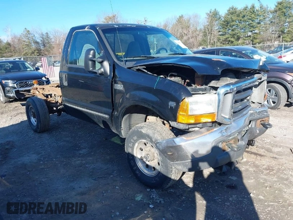 1999 Ford F-350 XL with VIN 1FTSF31S9XED28958, listed as a IAAI auction lot 41886709 with 193,360 mi miles and . Bid and sale history available at DreamBid. Image 1.