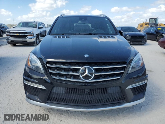 2015 Mercedes-Benz M 63 AMG with VIN 4JGDA7EB1FA470876, listed as a Copart auction lot 77074354 with Not Provided miles and Salvage Title. Bid and sale history available at carsss.com. Image 5.