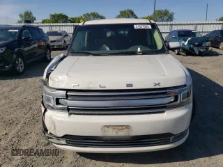 2014 Ford Flex Limited with VIN 2FMGK5D84EBD14449, listed as a Copart auction lot 51857695 with 117,337 mi miles and Salvage Title. Bid and sale history available at carsss.com. Image 5.