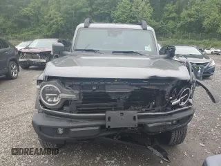 2022 Ford Bronco with VIN 1FMDE5BH3NLB54318, listed as a Copart auction lot 58734885 with 27,033 mi miles and Salvage title. Bid and sale history available at DreamBid. Image 5.