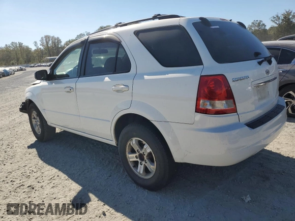 2005 Kia Sorento LX with VIN KNDJD733855490835, listed as a Copart auction lot 74212444 with 265,861 mi miles and Salvage Title. Bid and sale history available at carsss.com. Image 2.