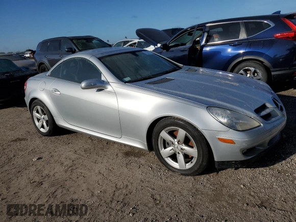 2006 Mercedes-Benz SLK-Class 3.0L with VIN WDBWK54F46F093982, listed as a Copart auction lot 75271914 with Not Provided miles and Salvage Title. Bid and sale history available at carsss.com. Image 4.