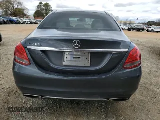 2015 Mercedes-Benz C 300 with VIN 55SWF4JB7FU072936, listed as a Copart auction lot 49682475 with 122,269 mi miles and Salvage Title. Bid and sale history available at carsss.com. Image 6.