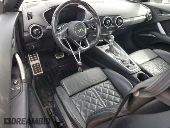 2016 Audi TT 2.0T with VIN TRUT5CFV7G1018735, listed as a Copart auction lot 74772874 with 52,843 mi miles and Non Repairable. Bid and sale history available at carsss.com. Image 8.