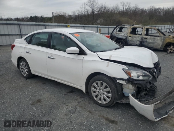 2016 Nissan Sentra SV with VIN 3N1AB7APXGY257429, listed as a Copart auction lot 51481995 with 182,104 mi miles and Salvage Title. Bid and sale history available at DreamBid. Image 4.