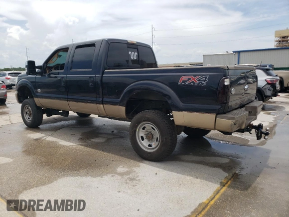 2014 Ford F-250 XL with VIN 1FT7W2BT2EEB50315, listed as a Copart auction lot 61084655 with 268,445 mi miles and Salvage title. Bid and sale history available at DreamBid. Image 2.