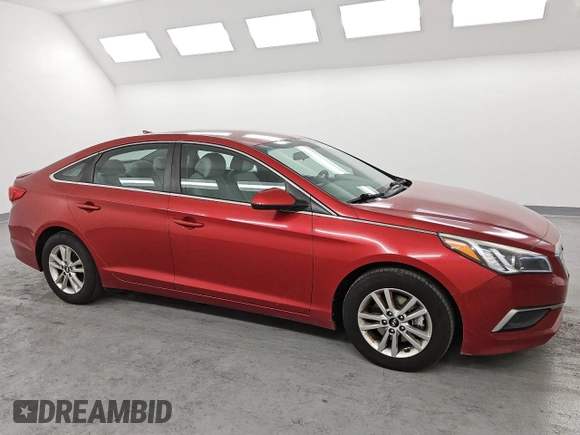 2017 Hyundai Sonata 2.4L with VIN 5NPE24AF0HH534818, listed as a Copart auction lot 48246895 with 123,436 mi miles and Clean Title. Bid and sale history available at carsss.com. Image 4.