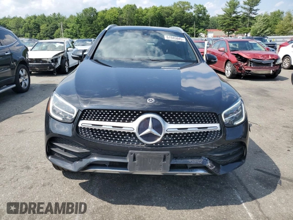 2020 Mercedes-Benz GLC 300 with VIN W1N0G8EB5LF803305, listed as a Copart auction lot 61945845 with 80,086 mi miles and Salvage title. Bid and sale history available at DreamBid. Image 5.