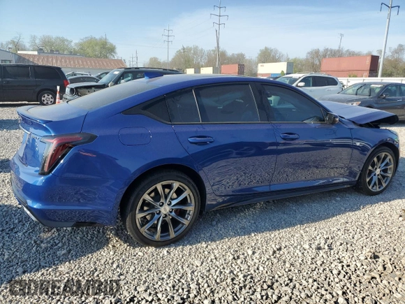 2020 Cadillac CT5 Sport z VIN 1G6DU5RK5L0125333, wystawiony jako Copart lot #53879185 z przebiegiem 54 218 mil mil oraz Szkoda całkowita • Salvage title. Historia ofert i sprzedaży dostępna na DreamBid. Obrazek 3.