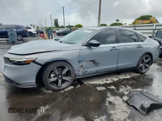 2023 Honda Accord Sport с VIN 1HGCY2F54PA040737, выставлен на аукционе Copart как лот 60596975 с пробегом 14 010 миль миль и Списание • Salvage title. История ставок и продаж доступна на DreamBid. Изображение 1.