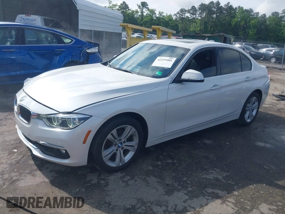 2016 BMW 3 Series 328i xDrive with VIN WBA8E3G51GNU02448, listed as a IAAI auction lot 42259401 with 109,653 mi miles and . Bid and sale history available at DreamBid. Image 2.