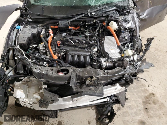 2022 Honda Insight EX z VIN 19XZE4F5XNE012867, wystawiony jako Copart lot #54153305 z przebiegiem Nie podano mil oraz Szkoda całkowita • Salvage title. Historia ofert i sprzedaży dostępna na DreamBid. Obrazek 11.