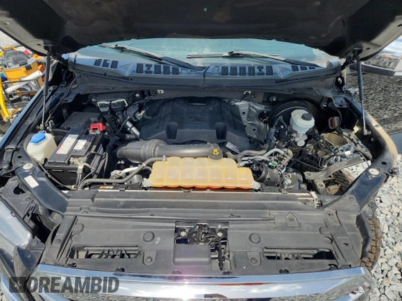 2017 Ford F-150 XL with VIN 1FTEW1CG0HFB99630, listed as a Copart auction lot 59772715 with 52,518 mi miles and Salvage title. Bid and sale history available at DreamBid. Image 11.