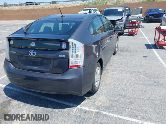 2011 Toyota Prius I z VIN JTDKN3DU9B1424881, wystawiony jako IAAI lot #42462141 z przebiegiem 184 611 mil mil oraz . Historia ofert i sprzedaży dostępna na DreamBid. Obrazek 4.